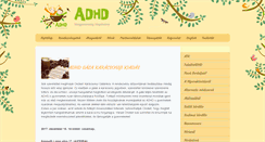 Desktop Screenshot of adhd-magyarorszag.com